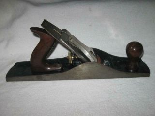 Vintage Stanley No.  5 - 1/2 Smooth Bottom Jack Plane - Type 16,  1933 to 1941 3