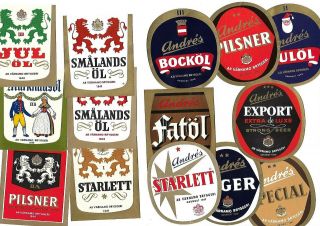 14 Old VÄrnamo Bryggeri Sweden Sverige Bock Lager Pilsner JulÖl SmÅland Starlett