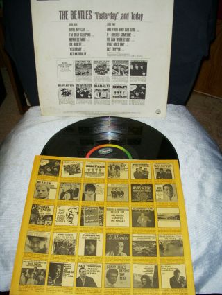 THE BEATLES ' Yesterday And Today ' Butcher Cover,  3rd State Peeled (stereo). 2
