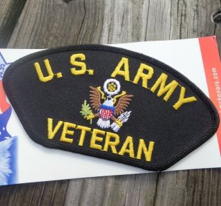 Us Army Veteran Hat Cap Patch