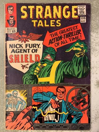 Silver Age Marvel Strange Tales 135 (aug 1965,  Marvel)