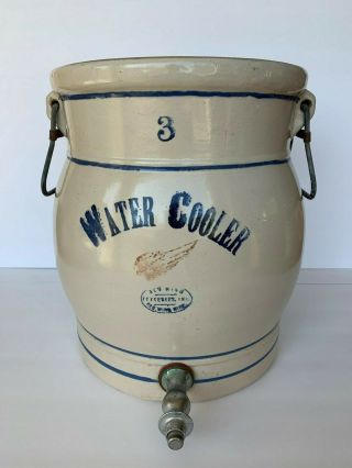 Red Wing Water Cooler - 3 Gallon - Barn Find