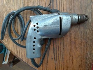 Vintage INGERSOLL - RAND Electric Corded Drill Model D2 - B 2
