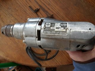 Vintage INGERSOLL - RAND Electric Corded Drill Model D2 - B 3
