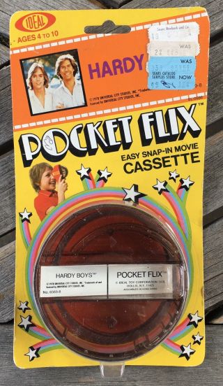 Vintage 1978 Pocket Flix Movie Cassette Reel Laverne And Shirley Ideal Toy 2/2