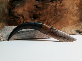 Dragon Claw Lace Obsidian Knife Flint Knapping Kenny Hull Published Artist