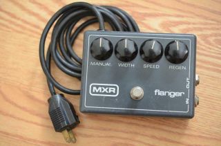 Mxr Flanger M - 117 Vintage Guitar Effects Pedal - Reticon Sad1024a Ic Chip