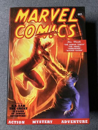 Golden Age Marvel Comics Omnibus Hardcover Book Hc
