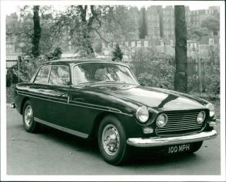 Vintage Photograph Of A Photo Of The First 1968 Bristol Type 410