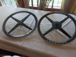 Vintage Spinergy Rev - X Wheel Set 1 Carbon Tubular Rim Brake,  With Wheel Safe