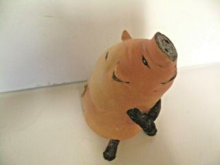 Enesco Home Grown Sweet Potato Pig Figurine 2004 No Box 3.  5 " Tall