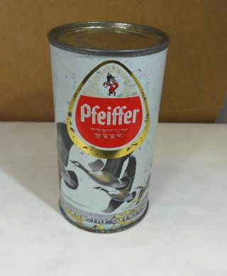 Pfeiffer Geese Vintage Flat Top Beer Can