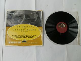 Clp 1021.  A Violin Recital By Ida Haendel With Gerald Moore.  Uk Lp.  Very Rare