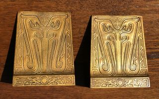 Tiffany Studios Bookends In The Chinese Pattern