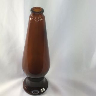 Vintage 1960s Amber Michelob Beer Bottle 9 Inches Tall Collectible