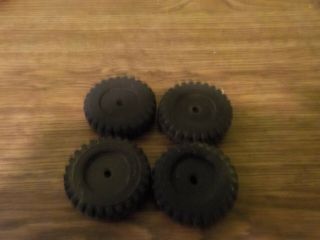 Vintage Tonka Ford Pickup Truck Set Of 4 Solid Rubber Tires