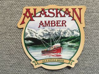Alaskan Amber Alt Style Beer Refrigerator Magnet