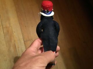 Byers Choice UNCLE SAM KINDLES Patriotic Figure Striped Pants Plastic Box Hat 3