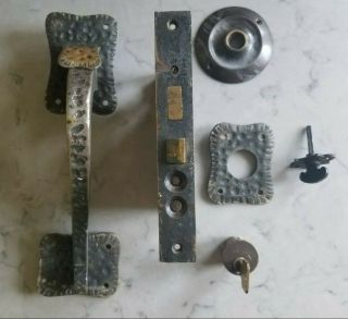 Vintage Antique Chesler Mortise Entry Door Lock Set - Brass Or Bronze