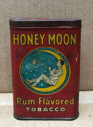 Vintage Honey Moon Rum Flavored Tobacco Tin
