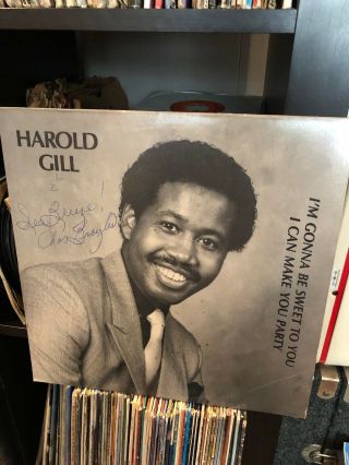 Harold Gill 12” I Can Make You Party Private 1985 Modern Soul Synth Boogie Funk