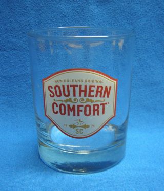 Southern Comfort Lowball Whiskey Glass Orleans 