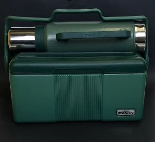 Aladdin Stanley Classic Cooler Lunchbox & Thermos Vintage Heavy Duty Combo