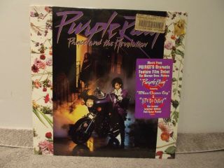 Prince Very Rare Lp Purple Rain 1984 Usa 1st Pressing W/hype Sticker