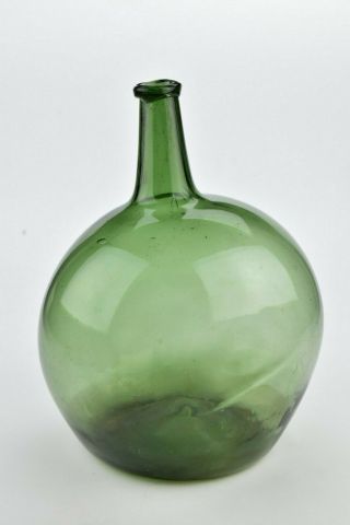 Large American Globular Bottle 18th / 19th Century Possibly Wistarburg Factory