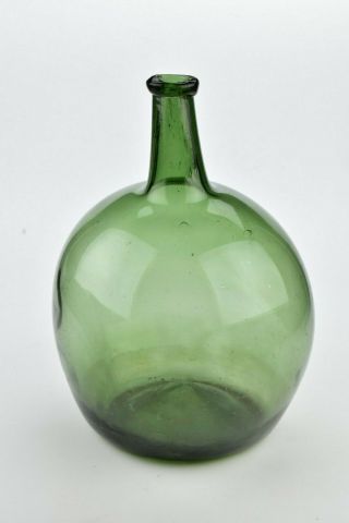 Large American Globular Bottle 18th / 19th Century Possibly Wistarburg Factory 2
