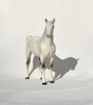 Vintage Beswick Arabian Horse Xayal 1265 Glossy Dapple Horse Ceramic Figurine 3