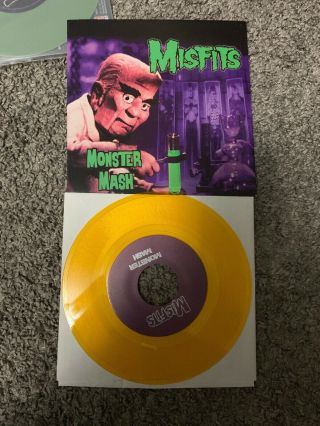Misfits Monster Mash 7” Gold Edition 1999 Ultra Rare Jerry Only 100 Made