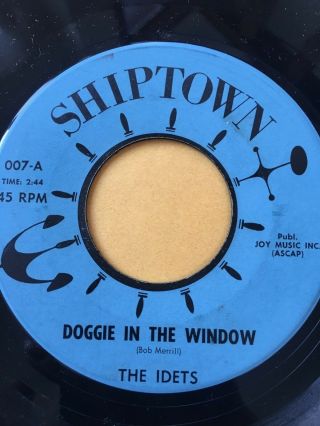 Very Rare Funk Soul 45/ The Idets " Doggie In The Window " Very Hear