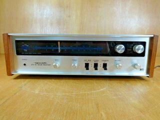 70s Vintage Realistic STA 18 Silver Face Stereo Receiver - AUX PHONO - 2