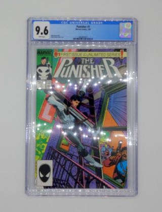 Marvel,  Punisher 1,  1987,  Cgc 9.  6