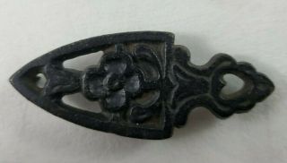 Vintage Miniature Cast Iron Trivet For Coal Iron Doll House Toy Collectible