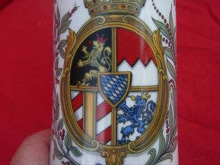 Beer Stein Germany German Vintage Old Royal Crest Merkle Aldier