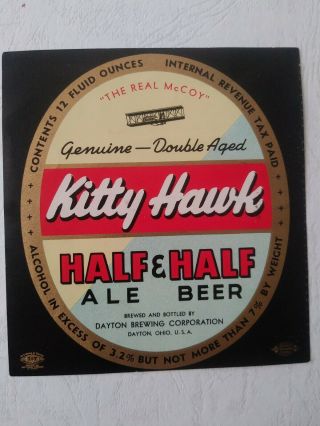 Oh - Irtp - Kitty Hawk Half & Half - 12oz - Dayton Brwg Co - Dayton