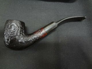 Vintage Dunhill Shell Briar Smoking Pipe Very Rare 422 W/case