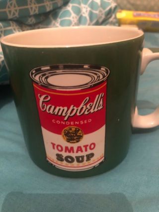 Campbells Soup Andy Warhol Block Art Mug