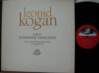 Leonid Kogan/lalo: Symphonie Espagnole (uk) Angel Mono
