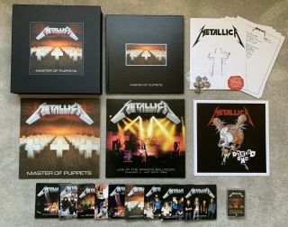 Metallica: Master Of Puppets: Remastered Deluxe Boxset (10cd,  2dvd,  2 Lp Vinyl)