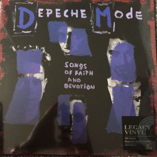 Depeche Mode - Songs Of Faith And Devotion - 180gram 2016 Vinyl Lp -