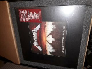 Metallica - Master Of Puppets Remastered Deluxe Box Set 3lp 10cd 2dvd Mc