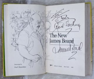 Signed Vintage James Beard Cook Book American Cuisine Chef Food Influencer Hc/dj