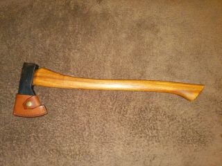 Snow And Nealley 1 3/4 Lb Hudson Bay Axe W/handmade Mask