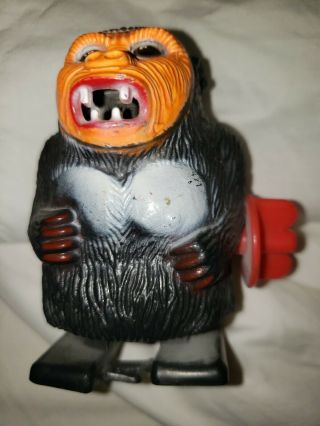 Vintage Wind - Up Mechanical Plastic King Kong Gorilla