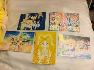 Pretty Guardian Sailor Moon Exhibition Postcards Set Of 5