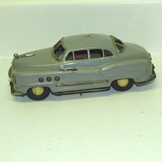 Vintage Tin Japan Electromobile Car,  Battery Operated,  Parts