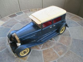 Vintage Tin Friction Touring Car S - 1925